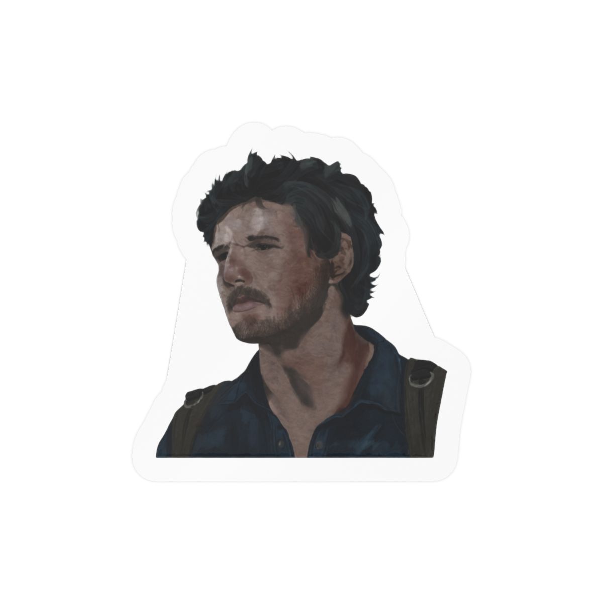 Joel Miller The Last of Us Bold Vinyl Sticker